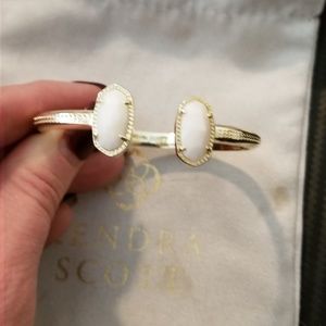 Kendra Scott Gold Elton w/ivory stones